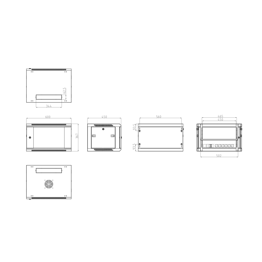 GH-RACK-6UF
