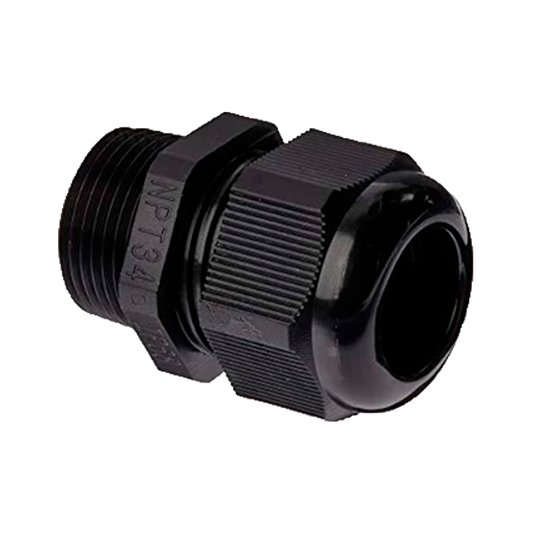 GH-CABLE-GLAND-NPT34-BLACK