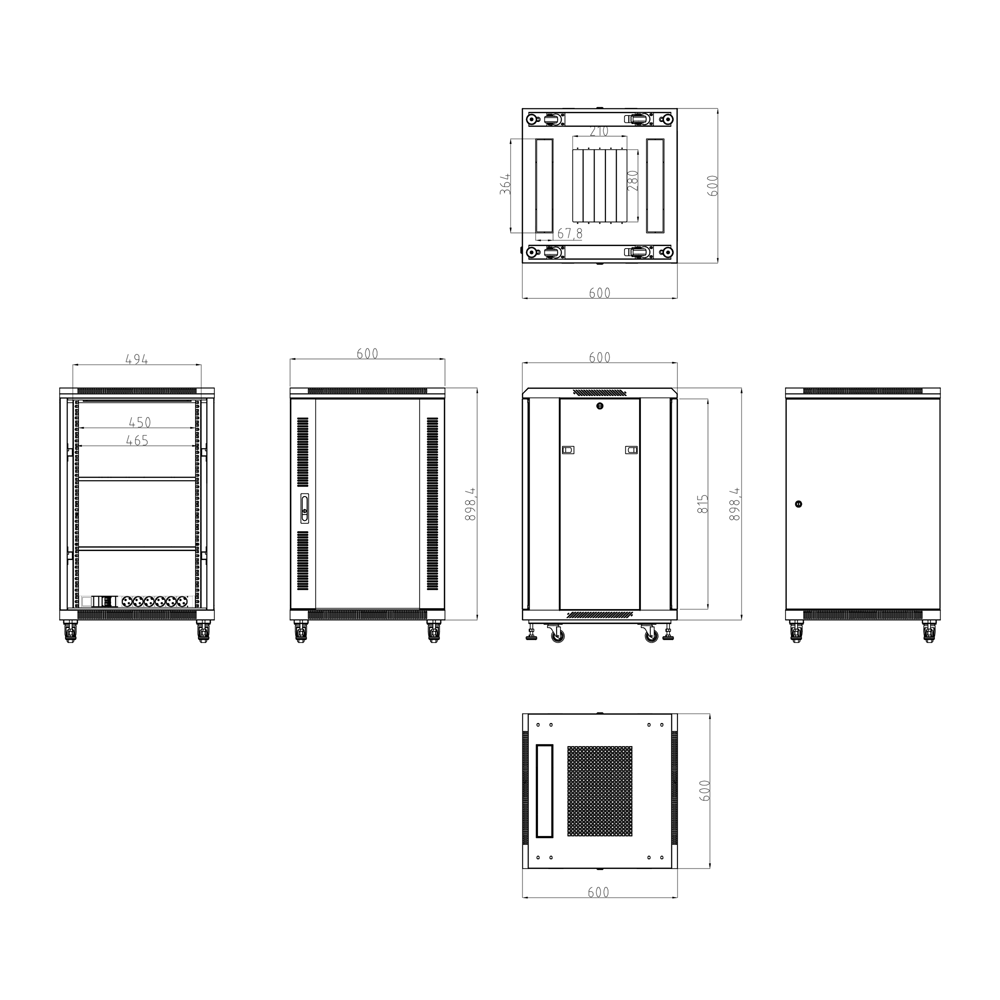 GH-RACK-F18UN