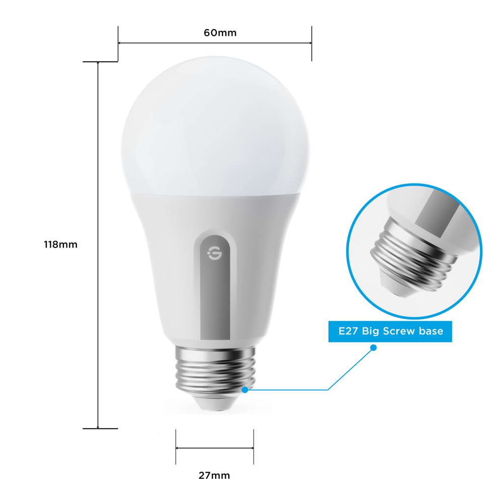 GH-BULB-B8015-E27-CCT-2P