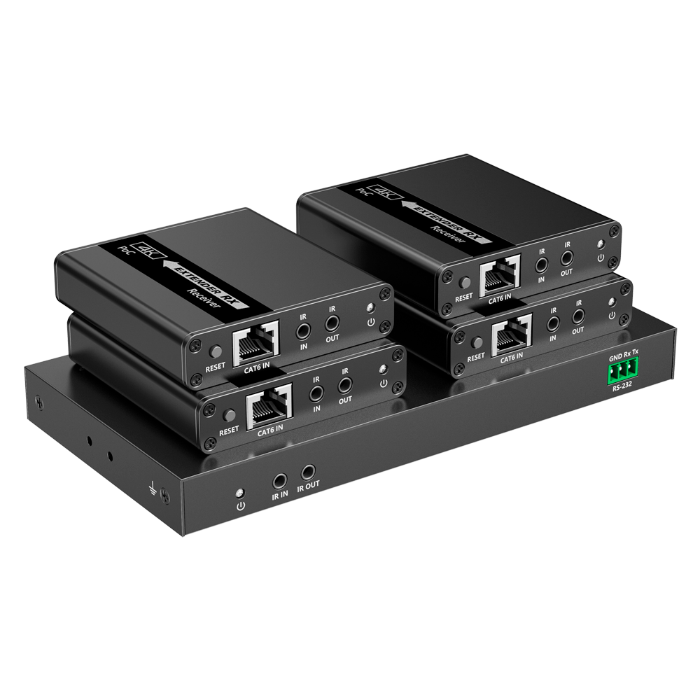 GH-HDMI-SPL-1x4-4K30-CAT6