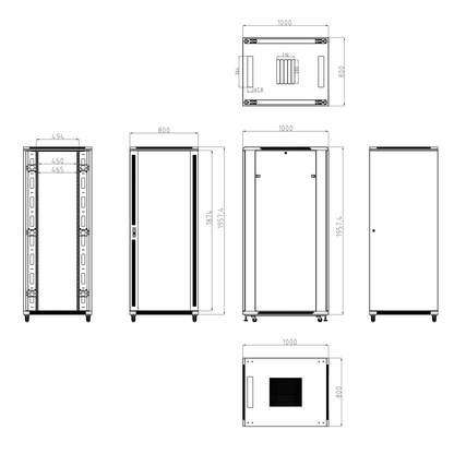 GH-RACK-42U-10D